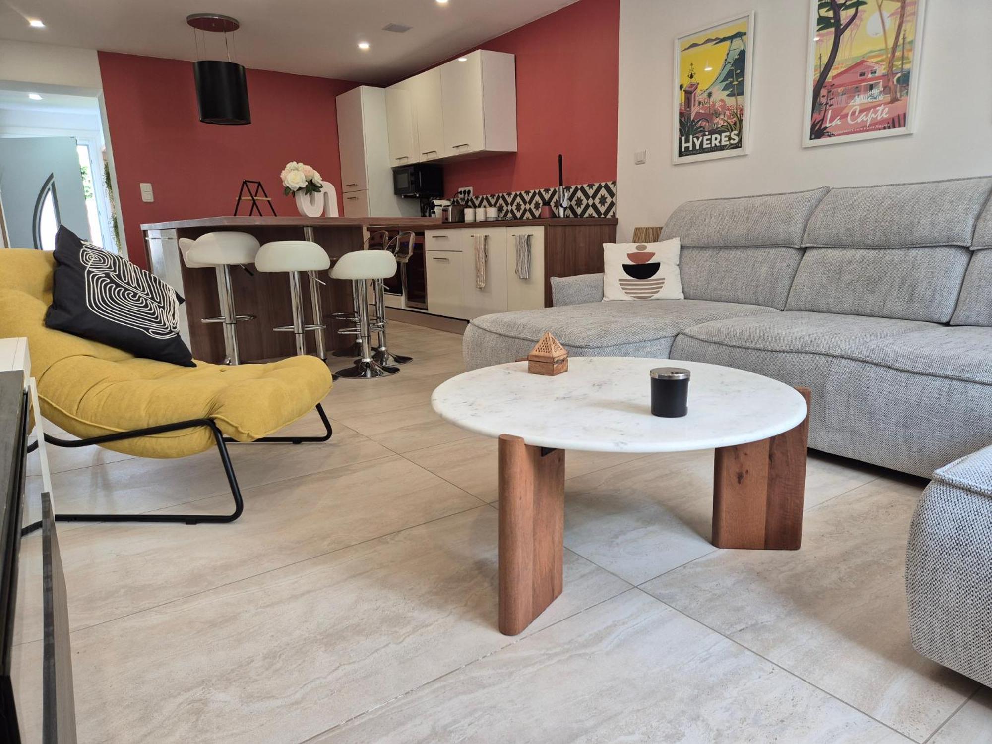Magnifique Appartement 2 Chambres Avec 50 M2 De Jardin Privatif ラ・クロ エクステリア 写真